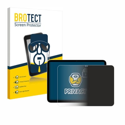 BROTECT - privacy screenprotector voor Apple iPad A16 11" 2025 (11. Gen.) - Folie Beschermfolie Blauwlichtfilter