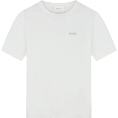 Pure Path Knitted T-Shirt Bouclé Offwhite (26010819 - 45)