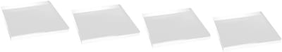 Acryl Kubus Houder - Sieraden Display - Vitrine Presentatie - Stapelbaar Ontwerp - 4 Delig - Transparant