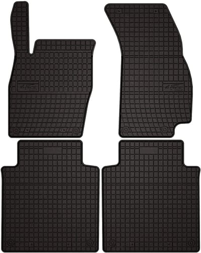 Wielganizator SolidPRO Serie - Audi A8 D5 LONG - Rubber Automatten - Zwarte - Perfecte Pasvorm