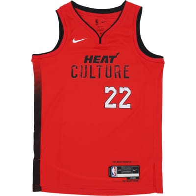 Basketbal Man Nba Dri Fit Swingman Jersey No 22 Jimmy Butler Miahea University Red
