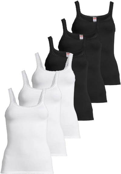 Conta Dames onderhemd 6 pack Modal