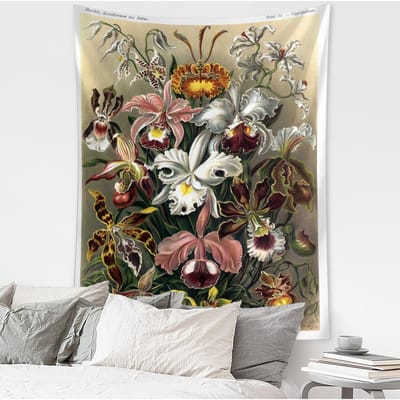 Plant Dier Legende Tarot Wandkleed Muurhanger Tapiz Hekserij Psychedelisch Mysterieus Abstract Huisdecoratie 95x70cm