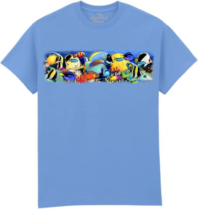 Vissen Fish Alive The Coloured House T-shirt M