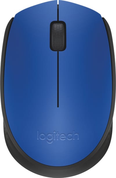 Logitech M171 - Draadloze Muis - Geschikt voor PC/Mac - Inclusief USB Mini Receiver - Blauw