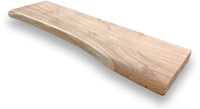 Acacia plank massief boomstam 60 x 20 cm - Houten planken voor muur - Houten plank - boomstam - Boomstam plank - Wandplank hout - Wand plank