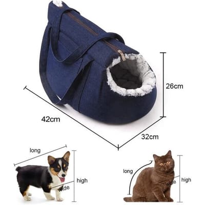 Warme Kattentas Draagzak Winter Transport voor Katten Kat Rugzak Draagtassen Kattenbed Pluche Huisdier Draagzak voor Kat Reizen Hond Puppy Tas