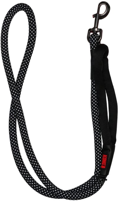 KONG Rope Leash - Zwart
