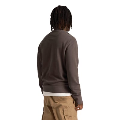 Lyle & Scott Heren Utility Sweatshirt met Lusrug (Grijs)