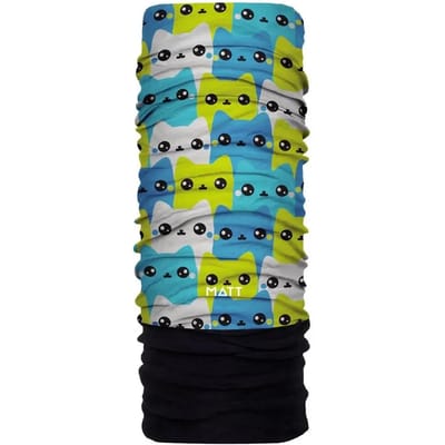 Tour de cou in microfibre polartec MATT Small Cats
