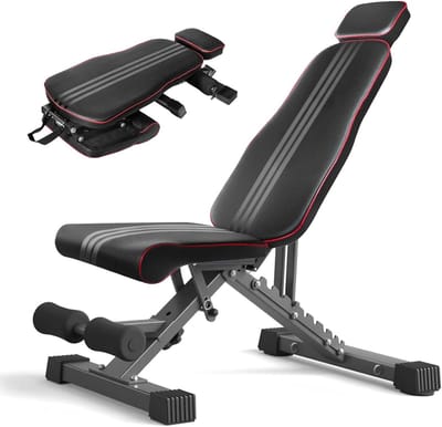 Fitnessbank professioneel - Trainingsbank - Verstelbaar - Fitnessmateriaal