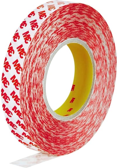 Dubbelzijdig plakband transparant 25 mm x 50 m - GPT-020 - 02 mm