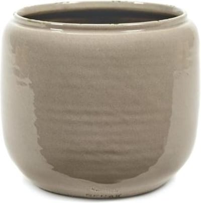 Serax Glazed Costa bloempot D18.5cm H19cm roze