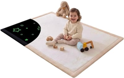 Dailygoods - Premium Koraalfluwelen Babyspeelmat 170 x 120 cm - Zachte en Antislip Speelmat