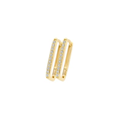 Blush Oorbellen 7318YZI 14k Geelgoud met Zirkonia