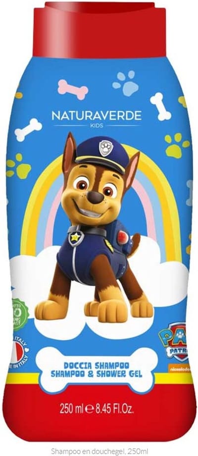 Paw patrol douche gel en shampoo, Paw Patrol douchfris, Paw Partol, Kinder shampoo