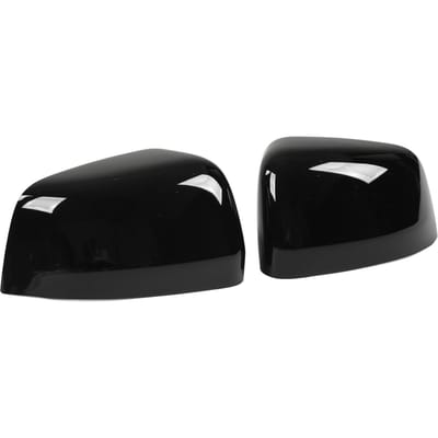 Autocollant Couvercle de Rétroviseur Extérieur de Porte Noir Brillant Protecteur de Boîtier de Rétroviseur de Remplacement pour Jeep Grand Cherokee WK2 black