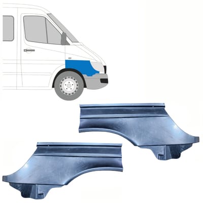 Reparatiepaneel voorspatbord voor Mercedes Sprinter 1995-2006 / Links + Rechts
