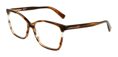 Longchamp LO2741 N Striped brown 52/15/140 WOMAN Brilmonturen