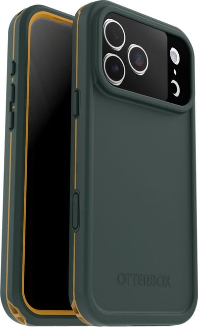 OtterBox Fre Hoesje Geschikt voor Apple iPhone 17 Pro Max | Compatibel met MagSafe / Qi2 | Full Protect Case | Waterdicht | IP68 | Duurzaam | Groen
