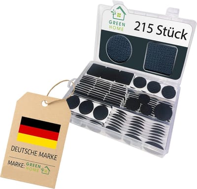 215 Delige Set Zelfklevende Antislip Meubelglijders Assortiment Voor Vloerbescherming