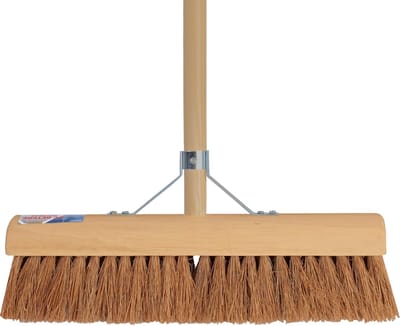 TalenTools Zaalveger 40cm breed cocos haren 150cm steel
