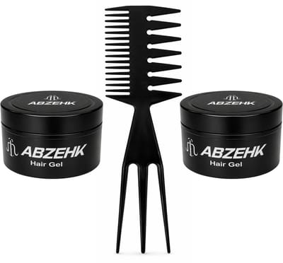 Haargel - Ultra Hard Touch - Transparant - 450ml - Abzehk - Met Styling Kam - Haarstylingtools