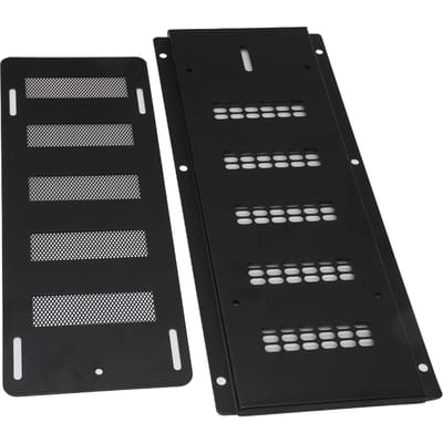 Kruipruimte Ventilatiekap 16x6,5 inch Metaal Heavy Duty   Ventilatiekap voor Campers Trailers Jachten Garage