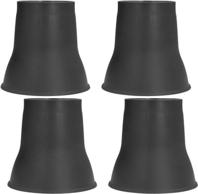 Meubelverhogers 15 cm - Verstelbare Meubelverhoger - Antislipkussentjes - Zware Meubelliftverhoger - Kunststof - 4 Stuks - Bedverhogers