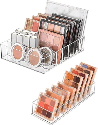 Cosmetica Organizer Set met 8 Vakken - Make-up Opbergdozen voor Oogschaduw, Lippenstiften en Nagellak