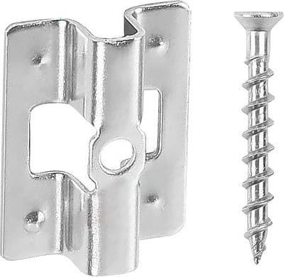 WPC Clips - Bevestigingsclips Terras - Terras Monteren - Roestvrij Staal - 9 mm - Zilver