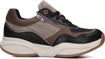 Xsensible Combi G Sneaker Sneakers - Suède - Dames - Zwart - Maat 37,5