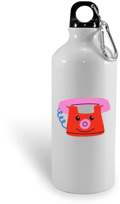 Hacebo® - Telefoon waterfles - Kind - Kinderen - Speelgoed - mobiel - cadeau - water fles - 400ML
