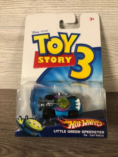 HOT WHEELS LITTLE GREEN SPEEDSTER TOY STORY 3 (2009) (1:16)