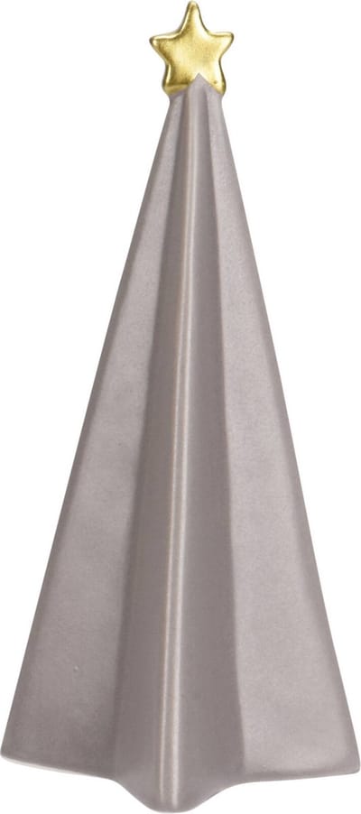 Decoratieve kerstboom met ster, 14 cm