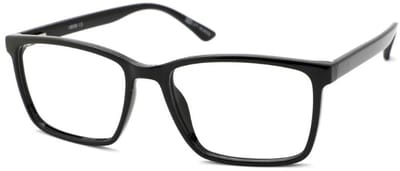 VERTEBRIL Como - Sterkte -4.50 - Kleur Black Vibe - GEEN leesbril – Unisex bril voor veraf – Brede pasvorm/montuur – Helder zicht op afstand - Prettig draagcomfort – Flexveren - Myopie/bijziendheid - Inclusief etui en doekje