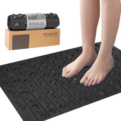Voetmassagemat voor Reflexzone, Acupressuurmat voor Bureau en Kantoor, Ergonomische Anti-Vermoeidheidsmat - 70 x 42 cm