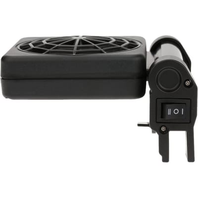 Zwarte Aquarium Grote Koelventilator Vissenkom 1 Ventilator / 2/3/4 Ventilatoren EU Plug & 1 fans gray