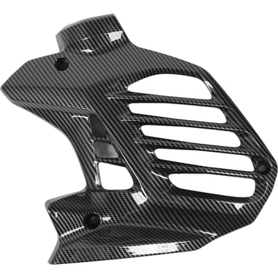 Motorfiets Radiateur Beschermer Koolstofvezel Stijl Waterkoeling Tank Beschermkap voor NMAX 125 155 gray