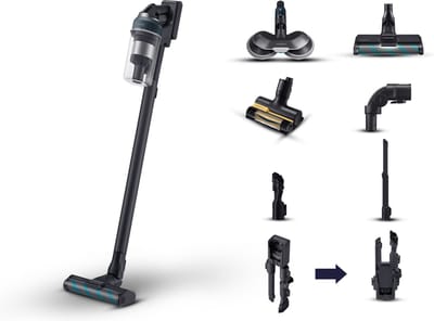 Jet™ 85 Premium steelstofzuiger VS20C852FTB/WA, Droog, Multi-cyclonisch, Tapijt, Harde vloer, 86 dB, 210 W, Zakloos
