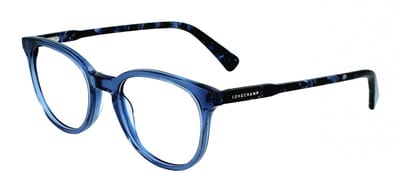 Longchamp LO2608 N Blue 49/19/140 WOMAN Brilmonturen