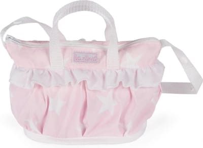 Kleine Roze Speelgoedtas voor Poppenaccessoires - 21 x 16 x 10 cm