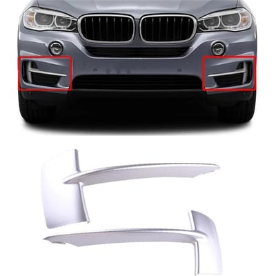 Garniture de calandre de pare-chocs pour BMW X5 F15 2014-17 gray