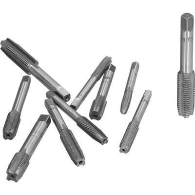 Handtappenset HSS Schroefdraadsnijder Tappit Handgereedschap voor Metaal M6?M12 Hardware gray