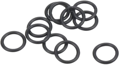 Dailygoods - PATIKIL 100 stuks nitrilrubber O-ringen 7,5 mm AD 5,5 mm ID 1 mm brede metrische afdichting voor kraan loodgieterswerk autoreparatie zwart