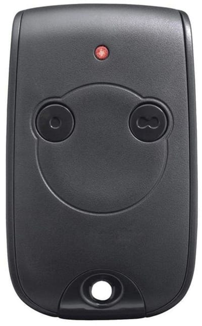 Afstandsbediening - NS 2-kanaals - Zwart - 433,92 MHz - Inclusief CR2430-batterij