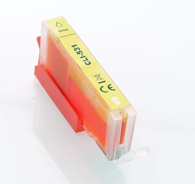 ABC huismerk inkt cartridge geschikt voor Canon CLI-531Y geel Pixma TS8750 TS8751
