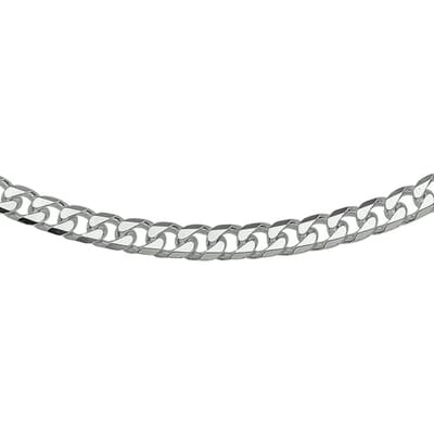 Zilveren gourmet ketting 1001774