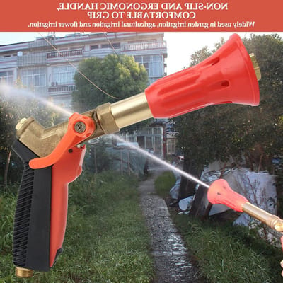 Slijtvaste Tuinspraykop met Draadverbinding voor Slangen - Gemakkelijk Te Bedienen en Niet-Slip Tuinaccessoires voor Efficiënt Watergeven