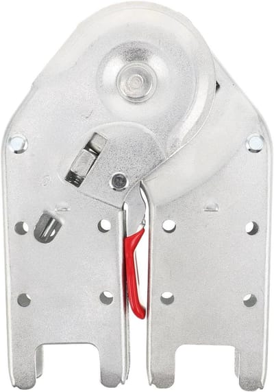 Scharnieren Vouwladders - Reparatieonderdelen Zoldertrappen - Ladder Onderhoud - Soepele Werking - 19 x 13 x 2.5 cm - Zilver